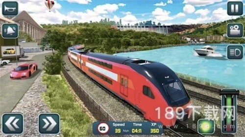 3D城市火车模拟