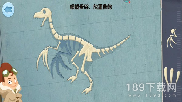 模拟恐龙拼装
